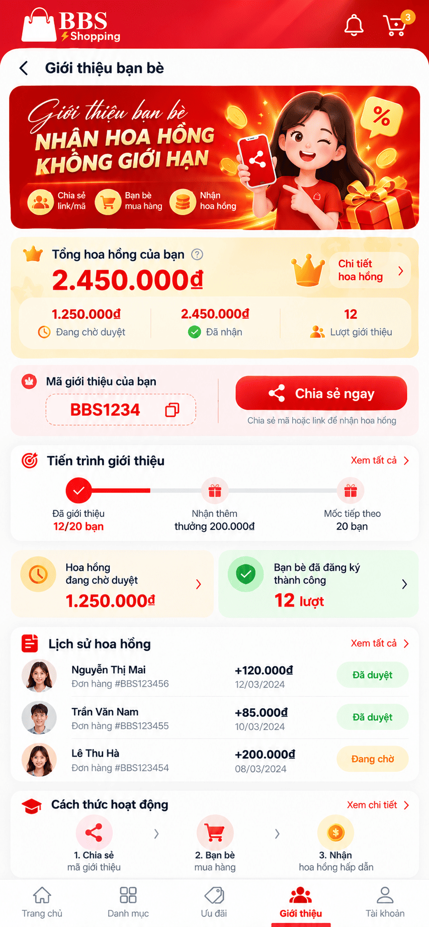 App kinh doanh online